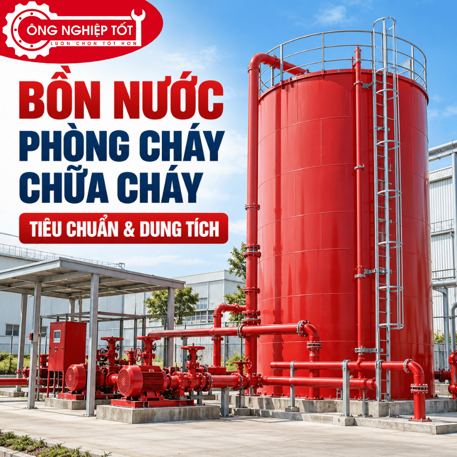 Bồn nước phòng cháy chữa cháy có vai trò gì?